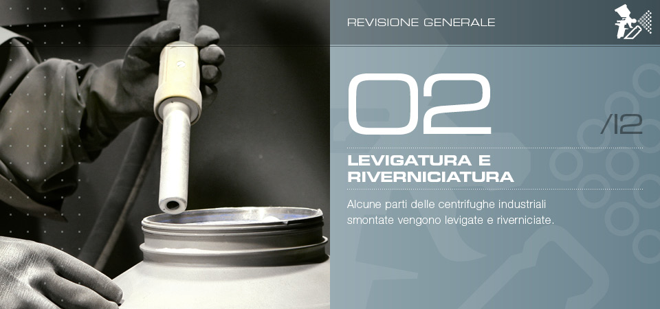 Levigatura e riverniciatura