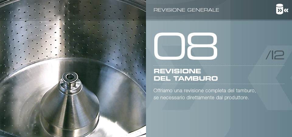 Revisione del tamburo