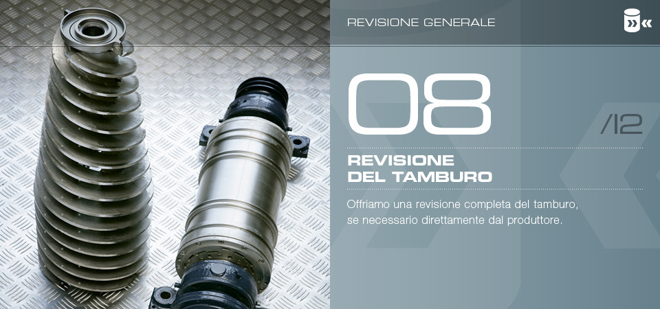 Revisione del tamburo