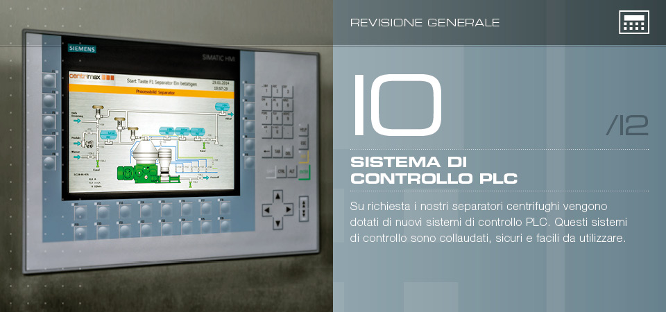 Sistema di controllo PLC