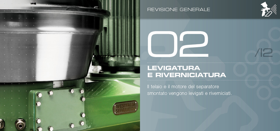 Levigatura e riverniciatura